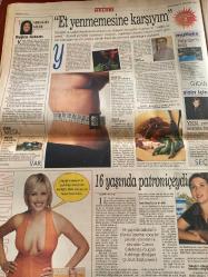 SABAH GAZETESİ DOĞUM GÜNÜ HEDİYESİ - 17 AĞUSTOS 1998 -TAM TAKIM 34 SAYFADIR -Zeynep Gürüş - Zülfü Livaneli - Cem Karaca - Süleyman Demirel - Kutlu Aktaş - Hillary Clinton - Bill Clinton - Yasemin Yıldırım - Sergio - Högh - Metin - Yıldırım - Hikmet Karaman - Recep Şeker - Joachim Löw - Moldovan - İskender Günen - Milne - Mehmet - Vuğrinec - Murat - Buharin - Çetiner - Ogün - Hakan - Hagi - Arif - Hasan Şaş - Biyediç - Gökmen Özdemak - Fatih Terim - Clinton - Hillary - Bin Laden - Selahattin Duman - Çiller - Sezgin - Zeynep Gürüş Sadece Diplomat - 60 yerinden bıçaklandı - Polis eşlerinin dramı Eşimiz mesleği değildi - Unutulan işsizlik bomba gibi - Kanlıca Savcısı’nın kızı boğuldu - Banka önünde bomba patladı - Aşk orada başladı - Astroloji - Son Osmanlı Kurtuluş Savaşı Destanı - Yıkılmadım ayaktayım - Sergio’ya şut Högh’e ihtar - Metin “Zidane” rolü oynayacak - Yıldırım umut aşıladı - Kartal’da futbolculardan yöneticilere PRİM resti - Kubi haber bekliyor - İşte Trabzonspor bu - Milne: