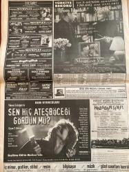 SABAH GAZETESİ DOĞUM GÜNÜ HEDİYESİ - 7 ŞUBAT 1999 -TAM TAKIM 40 SAYFADIR -Rauf Tamer - Saddam - Clinton - Orhan Pamuk - Nermin - Cüneyt Tanman - Mehmet Cansun - Hasan - Tugay - Ertuğrul - Toshack - Oğuz Altıparmak - Hüsnü Gürel - Erman Toroğlu - Yılmaz - Arzu Bayrak - Rüstem Batum - Zeynep - Kemal - İzzet - İkram - Norberto Barba - Jim Metzler - Marty Nadler - Michael J. Fox - Christina Ricci - Dennis Quaid - Ellen Barkin - Michael Richards - Kemal Sunal - Metin Akpınar - Müjde Ar - Halit Akçatepe - Tarık Akan - Zeki Alasya - Ayşen Gruda - Münir Özkul - Ankara’da ölüm oyunu - Aşkın zaferi İşte o adam - Uzun ince bir güzel torun - Yıldızlar kervanına bir kaptan daha - Aslan gibi bütçe - Ligde 7 zorlu randevu - Cankurtaran Ertuğrul - Sen bir olaysın Fener - Yılmaz noktayı koydu - Efes ikinci devre coştu - Ateş bacayı sardı - Affet Bizi Hocam - Gençler uyuşturucu pençesinde - Mükremin’le yeniden - Politikann Nabzı - Günün Filmleri - Apollo 11 - Telekritik Aşk güzel şeydir-Rauf Tamer - Sad