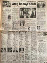 SABAH GAZETESİ DOĞUM GÜNÜ HEDİYESİ - 7 ŞUBAT 1999 -TAM TAKIM 40 SAYFADIR -Rauf Tamer - Saddam - Clinton - Orhan Pamuk - Nermin - Cüneyt Tanman - Mehmet Cansun - Hasan - Tugay - Ertuğrul - Toshack - Oğuz Altıparmak - Hüsnü Gürel - Erman Toroğlu - Yılmaz - Arzu Bayrak - Rüstem Batum - Zeynep - Kemal - İzzet - İkram - Norberto Barba - Jim Metzler - Marty Nadler - Michael J. Fox - Christina Ricci - Dennis Quaid - Ellen Barkin - Michael Richards - Kemal Sunal - Metin Akpınar - Müjde Ar - Halit Akçatepe - Tarık Akan - Zeki Alasya - Ayşen Gruda - Münir Özkul - Ankara’da ölüm oyunu - Aşkın zaferi İşte o adam - Uzun ince bir güzel torun - Yıldızlar kervanına bir kaptan daha - Aslan gibi bütçe - Ligde 7 zorlu randevu - Cankurtaran Ertuğrul - Sen bir olaysın Fener - Yılmaz noktayı koydu - Efes ikinci devre coştu - Ateş bacayı sardı - Affet Bizi Hocam - Gençler uyuşturucu pençesinde - Mükremin’le yeniden - Politikann Nabzı - Günün Filmleri - Apollo 11 - Telekritik Aşk güzel şeydir-Rauf Tamer - Sad
