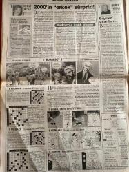 SABAH GAZETESİ DOĞUM GÜNÜ HEDİYESİ - 14 MART 2000 - 30 SAYFADIR -Şevket Kazan - Erbakan - Papa 2. Jean Paul - Ali Sabancı - Fuat Sahnk - Alp Köse - Hakan Uzan - Cem Uzan - Hüsnu Çil - Yıldırım - Daum - Trapattoni - Parreira - Moshoeu - Alp Yalman - Faruk Süren - Özhan Canaydın - Fatih Terim - Hıncal Uluç - Hakan Şükür - Xavier Subirata - Taffarel - Sergen - Ergün - Altan Tanrıkulu - Ruşen Mengi - Ahmet Vardar - Nazmi Yetkin - Nizami Metin Veziroğlu - Abdullah Turhan - Patrick McDonnell - Mort Walker - Dick Browne - Tom Armstrong - Hayallere koştular - Grip aşısı kalp krizini engelliyor - Baba banko - Papa’nın ilk aşkı - Birleşmeyi gençler yapacak - Telsim tartışması - 31 Mart’ı bekleyin - Fenerbahçe’nin solu çöktü - Ve Kanarya’da Moshoeu affedildi - Harekât başlıyor - Ya Terim ya biz - Hakan’a son talip Valencia - Golü at turu geç - Ödül taraftardan - Aslan fırsat tepti - Kum saati - 2000’in erkek sürprizi - Bodrum’a yazık oluyor - Bayram uyarıları - Unutmayın - Burakbey - Mimi ile Mut
