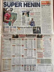 SABAH GAZETESİ DOĞUM GÜNÜ HEDİYESİ - 18 OCAK 2003 - TAM TAKIM 38 SAYFADIR -Recep Tayyip Erdoğan - Abdullah Gül - Cemal Aydın - Ali Güneş - Semih - Ortega - Ümit Davala - Xavier - Lucescu - Levent Tüzmen - Revivo - Felipe - Zerrin Özer - Hakan Altun - Hakan Peker - Nilüfer - Serdar Ortaç - Altay - Arto - Funda Arar - İbrahim Erkal - Bülent Özdemir - Betül Demir - Gürbüz - Hacer - Fulden Uras - Cihan Doğan - Niran Ünsal - Demet Akalın - Berdan Mardini - Utku - Bülent Yetiş - Canan Şimşek - Ümit Sayın - Balık Ayhan - Osman Küçük - Adnan Polat - Özhan Canaydın - Akfırat şeyhliği - Savaşı biz durdurduk - Daha ne sıkacağız - 45’lik F.Bahçe - Çetin’den özeleştiri - 100 milyon $ bulduk - Luce iş başında - İşte Kartal yuvası - Kadıköy’de kaybetmeyiz - Adını duymadığı ülkede zengin oldu - Hayat verip ödül aldılar - Karikatür adı: Bizimcity - Çizer: Salih Memecan-Doğuş - Mustafa L. - Erkan Demircan - Filiz Hemşire - Cemil Çiçek - Erdal Şafak - Sıra cinayetlerde - Hipokrat yemini hatırlayan olmadı
