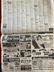SABAH GAZETESİ DOĞUM GÜNÜ HEDİYESİ - 18 OCAK 2003 - TAM TAKIM 38 SAYFADIR -Recep Tayyip Erdoğan - Abdullah Gül - Cemal Aydın - Ali Güneş - Semih - Ortega - Ümit Davala - Xavier - Lucescu - Levent Tüzmen - Revivo - Felipe - Zerrin Özer - Hakan Altun - Hakan Peker - Nilüfer - Serdar Ortaç - Altay - Arto - Funda Arar - İbrahim Erkal - Bülent Özdemir - Betül Demir - Gürbüz - Hacer - Fulden Uras - Cihan Doğan - Niran Ünsal - Demet Akalın - Berdan Mardini - Utku - Bülent Yetiş - Canan Şimşek - Ümit Sayın - Balık Ayhan - Osman Küçük - Adnan Polat - Özhan Canaydın - Akfırat şeyhliği - Savaşı biz durdurduk - Daha ne sıkacağız - 45’lik F.Bahçe - Çetin’den özeleştiri - 100 milyon $ bulduk - Luce iş başında - İşte Kartal yuvası - Kadıköy’de kaybetmeyiz - Adını duymadığı ülkede zengin oldu - Hayat verip ödül aldılar - Karikatür adı: Bizimcity - Çizer: Salih Memecan-Doğuş - Mustafa L. - Erkan Demircan - Filiz Hemşire - Cemil Çiçek - Erdal Şafak - Sıra cinayetlerde - Hipokrat yemini hatırlayan olmadı