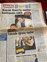 SABAH GAZETESİ DOĞUM GÜNÜ HEDİYESİ - 9 ŞUBAT 2004 - TAM TAKIM 36 SAYFADIR -Abdullah Gül - Yılmaz Özdil - Mehmet Akif Demirci - Ömer Mazı - Cem Karaca - Korkut Öztekin - Savaş Ay - Levent Tüzemen - Orhan - Okan - Tuncay - Volkan - Hıncal Uluç - Emrah Kayalıoğlu - Umut Güneş - Sinan Engin - İskender Günen - Kazım Kanat - Fener’de alarm - Gereksiz panik - Güven mesajı - Ağlatan sevinç - Gece kuşları özür diledi - Daha başlamadık - Cimbom başka alemde - Derbi Pilsen - Mehmet ilaç olmadı - Kartal tek vücut - Trabzon yeni başladı - İstanbul oynadı A.Sebat kazandı-polis otomobil hırsızını vurdu-takside iğrenç teşhir-küçük Enes’in zanlısı komşusu çıktı-adli tıp siyasi baskı altında-tatlı dille kazandığını iki tokatla kaybetti-Yılmaz Babahan-kurum başkanı kapasitesi-Medical Park-eleştiriler‘in insaf ölçüsüne uymuyor-keramettin Kurt-hedefe ulaşmak için düzenli çalışın-vergiler çok yüksek daha fazla arttırmazsınız -izm IMFyle ilişkileri bozabilir-Ömer Çelik-merkez güç-