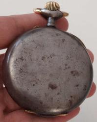 OSMANLI DÖNEMİ ANTİK FRANSIZ REGULATÖRLÜ ÇELTİKLİ BRONZ PARİS 1900 MARKA ORİJİNAL KURMALI MUHTEŞEM BAKIMLI AKTİF CEP SAATİ RRR1AA1 PEK ÇIKMAZ