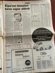 SABAH GAZETESİ DOĞUM GÜNÜ HEDİYESİ - 21 ARALIK 1998 - TAM TAKIM 38 SAYFADIR -Hasan Alioğlu-Toshack-Susic-Engin-Tanju Çolak-Ertuğrul Sağlam-Rasim Kara-Alpay-Ayhan-Can Bartu-Moldovan-Burak-Balici-Tayfun-Abdullah Kığılı-Oğün Altıparmak-Moşe-Hasan Şaş-Cem-Hagi-Hasan-Kubilay-Arapovic-Suat-Coskun Özarı-Filipescu-Popescu-Umit-Kamil Mehmet Özgül-Yılmaz-Bill Clinton-Andrew Mango-Salih Memecan  Futbolda 40 günlük tatil başladı-Apo’nun yanlışı-Toshack Cim-Bom ve Fener’i yine bombaladı-Boğa 1 puana razı-Susic: Çok şanslıydık-Körfezi zafere iki Ahmet’i taşıdı: 2-1-A.Gücü-Sakarya: 1-0-Altay-Karabükspor: 1-0-Beşiktaş’ın tahtı kayıp-Yönetim stattan çıkamadı-Fener’e bravo-Buzkıran Kanarya-Fenerbahçe’yi taşladılar-Aslan yıka yıka geliyor-Üç Rumen de Ankara’da yok-Galatasaray 45 gole ulaştı-Ramazan bereketi-‘28 Şubat bitmedi’-Derin devlet-Hapisten kurtaran fotoğraf-Bilanço Irak’ta 97 hedef imha-Clinton olayı neden büyüdü  Bizimcity-Salih Memecan-ramazan bereketi-hırsız hizmetçiler-Çocuk yetiştirmek sanat