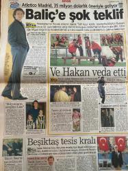 SABAH GAZETESİ DOĞUM GÜNÜ HEDİYESİ - 4 OCAK 1999 - TAM TAKIM 30 SAYFADIR -Baykal-Recai Kutan-Hakan-Sadri Şener-Kıskanç Serpil-Güzel Abla Mine-Nawaz Şerif-Clinton-Coşkun Kırca-Yavuz Donat-Selahattin Duman-Yavuz Görel-Baliç-Jesus Gil-Miguel Angel-Hakan-Annnesi Nermin Hanım-Suat-Popescu-Suker-Terim-Süleyman Seba-Toshack-Seylan Yıldız-Namik Öztoprak-Haluk Balıkel-Güngör Mengi-Salih Memecan  Fazilet’siz formüle doğru-Pistte pis kokular-Loto’nun 6 adaleti-Kıskançlık krizi pahalıya patladı-Apo sonunda ‘in’ buldu-Kanarya’yı İbo uçurdu-Ülker Harlem gibi-Turabi’den altın üçlük-Erzurum’dan siftah-Adana’nın kozu evi-Baliç’e şok teklif-Ve Hakan veda etti-‘Milyonların sevgilisi Löw’-Popescu gönderilecek Suker kiralık alınacak-Beşiktaş tesis kralı-Top Adli Tıp’ta-Tatilci hırsızlar-Korku intiharı-Zinada yakaladı boşadı-Çare uzak değil-Orada kış başka güzel-2000 Yılı Bebeği  Bizimcity-Salih Memecan