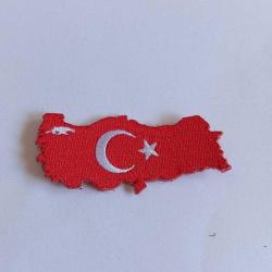 Türkiye haritası PEÇ Hava kuvvetlerinden gelmiştir. Koleksiyon Dekorluk