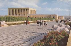 Ankara Anıtkabir Postadan Geçmiş Kartpostal - 11