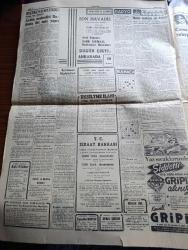 Cumhuriyet Gazetesi - 12 Temmuz 1954 - Kömür İstihsalimiz Gittikçe Artıyor - Tunus'ta Milliyetçilerle Fransızlar Çarpıştılar 19 Kişi Öldü 41 Kişi De Yaralandı - Bir Ölüden 37 Yıl Sonra Gelen Mektubun İçyüzü Anlaşıldı - Churchill Malenkov Mülakatı -  Cumhurreisi Celal Bayar Atatürk Kız Lisesinde fotoğraf - Mahsul Bayramları Yapılacak - Bedri Rahmi Eyüboğlu Pazartesi Konuşmaları - Migros Statüsü Hazırlandı - Sadi Tek Tiyatrosu Gülhane Parkında Temsillerine Başlıyor - Kafkasya Ve Türkistan'da Tehcir Hareketi Şiddetlendi- İran Şahının Parlamento Üyelerine Hitabesi - Aydın Muhteliti Rodosta İki Maç Yaptı - Remzi Aksu Kupası Boks Maçları - Bu Günün En Meşhur Kadın Casusları Derleyen Tolun Alptekin Yazı Dizisi - Dilencilik Kangreni - Resimli Romanımız Ecel Gemisi  Yazan George Simenon - İzmir Ege Sandalye Fabrikası - Apollo Sirki - konsolosun karısı yazan Nihal Karamağaralı Yazı Dizisi - Yeşilköy kulübü'nün tertiplediği bisiklet yarışı - Tarsus vapuru Charlestonda büyük törenle karşılandı