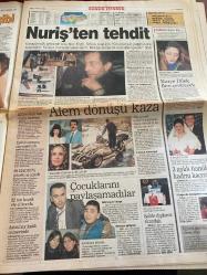 SABAH GAZETESİ DOĞUM GÜNÜ HEDİYESİ - 8 ARALIK 1998 - TAM TAKIM 34 SAYFADIR -Gülay Göktürk-Yavuz Donat-Selahattin Duman-Hüsnü Cil-Suat-Löw-Hagi-Arif-K.Hakan-Ümit-Toshack-Ayhan-Oktay-Ohen-Mehmet-Amokachi-Campbell-İbrahim-Mirsad-Nuri Ergin-Selçuk Ural-Metin Şentürk-Sibel Can-Baldız Özçelik-Selim City-Filiz Özçelik-Selmin Özçelik-Ali-Ev Songül-Yücel-Binnaz Kurt-Selim Kurt-Selmin Erdoğru  Adalet Fırat’ta boğuldu-Vurguncu güzeller-Apo için son 15 gün-Öğretmenden çok kazanan öğrenciler-Siyasette kıyafet falları-Oğuz’a zam yok!-Galatasaray kilitlendi-Ya Baliç Fener’e değil de Cim-Bom’a gitseydi!-Kartal’a yakıştı-Trabzon’da İpek isyanı-Nuriş’ten tehdit-Alem dönüşü kaza-Çocuklarını paylaşamadılar-Sahte diploma skandalı  Karikatür-Bizimcity-Salih Memecan-Ruhat Mengi-Ahmet Vardar-Nizamettin Veziroğlu-Abdullah Turhan  Sırat köprüsünde yapayalnız-Her şey çok güzel olacak  Burakbey-Abdullah Turhan-Mimi ile Muti-Patrick Mc Donnell-Bizim Aile-Mort Walker-Dick Browne-Marvin-Tom Armstrong