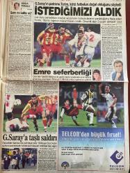 SABAH GAZETESİ DOĞUM GÜNÜ HEDİYESİ - 25 EYLÜL 1999 - TAM TAKIM 30 SAYFADIR -Tayfun Devgioglu-Salih Memecan-Cengiz Çandar-Oğuz Haksever-Serif Turgut-Mehmet Çetingüleç-Nilgün Cerrahoğlu-Ecevit-Yavuz Donat-Selahattin Duman-Rauf Tamer-Ekrem Çatay-Atilla Olgaç-Al Kırca-Erman Toroğlu-Fatih Terim-Kubilay-Hakan Ünsal-Hagi-Hasan Şaş-Cüneyt Tanman-Rıdvan Dilmen-Tayfun-Rüştü-Moshoeu  Kızılay’ı AKUT’a verin-İşini bilmeyen memur-atv bomba gibi-İstediğimizi aldık-Emre seferberliği-G.Saray’a taşlı saldırı-Ne de olsa Cimbom-Hasan Şaş sırttı-Düzen değişti-Yanlış yapmadım-Rüştü’ye tarihi ceza  Karikatür-Bizimcity-Salih Memecan-Karikatür-Canan Hoşgör-Hamdi Alkan-Ebru Şallı-Zeyno-Nebil Özgentürk-Mehmet Calışkan-Arzu Okay-Haluk Ergun-Rutkay Aziz-Vesna Djorgievic  Ebru bir mikrop-Bin ‘Yudum’luk gece  Karikatür