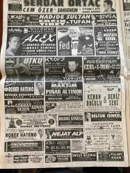SABAH GAZETESİ DOĞUM GÜNÜ HEDİYESİ - 31 ARALIK 1999 -TAM TAKIM 32 SAYFADIR -Halil Mutlu-Hakan Şükür-Ahmet Dursun-Yasemin-Can Bartu-Miu-Popescu-Filipescu-Yavuz Donat-Ahmet Tan-Mehmet Keçeciler-Sevket Yılmaz-Mustafa Taşar-Masum Türker-Işın Çelebi-Halil Özsoy-Kışlalı-Nuri Kayış-Ali Ekeyılmaz-Serdar Ortaç-Cem Özer-Sahsenem-Nadide Sultan-Ersin Tüfekçi-Fedon-Mustafa Keser-Alev Soylu-Gülnin Hal-Ünal Ecemiş-Rober Hatemo-Gökhan Sezen-Adnan-Tanju Babacan-Bedri Ayşeli-Nejat Alp-Kenan Doğulu-Deniz Seki-Funda Izgi-Emrah Cavuz-Murat Tekyıldız-Tülin-Hale-Erkan-Bora-İzel-X-Treme-Yaşar-Alex-Murat Demirel-İlker Güneş  Nice Mutlu Yıllara-Altın Adam Halil Mutlu-Ahmet’e Bayern talip-Yeni Romen Miu-Şişmanlar partisi-Kışlalı’da TİT şüphesi-İbrahim Tatlıses-İbrahim Erkal-Serdar Ortaç-Sibel Can-Esra Ceyhan-Okan Karacan-Aydın-Nadide Sultan-Ciguli-Asya-Tuba Önal-Kubat-Zara-Esra Osman-Burcu Güneş-İzzet Yıldızhan-Cansu Koç-Baha-İsmail Türüt-Ankaralı Turgut-Zeynep-Dervişoğlu-Poyraz-Meriç-İlkay Topçu-Ali Bay-Eyüphan