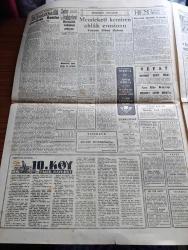 Cumhuriyet Gazetesi - 29 Kasım 1960 - Milli Birlik Komitesi Kurulacak Parti İle İlgisi Bulunmadığını Bildirdi - Milli Birlik Komitesi İle Hükümet Arasında İhtilaf Yok - Örtülü Ödenek Davasında Adnan Menderes'in Eşi Berrin Menderes Dinlenildi fotoğraf - rahatsızlığı geçen İsmet İnönü gazetecileri kabul etti fotoğraf Savcı Sıtkı Yırcalı Hakkındaki Davanın Düşmesini İstedi - Sabık Milletvekili Yusuf Salman Öldü - Yassıada İntibaları Yazan Yaşar Kemal - İpar Gemileri Davasına Dün De Devam Edildi - 10. Köy Yazan Fakir Baykurt Yazı Dizisi  -Dolmabahçe Stadının Nihayet Işıklandırılması Başlıyor - Türkiye Eskrim Şampiyonası Notları - Kış Sporlarında Bu Yıl Yapılması Gerekenler - Galatasaray Ankara Maçları İçin Yarın Kampa Giriyor - Nivea Krem - Beybaba Piyesi Yazan Çetin Altan Yeni Tiyatroda - Milli Takım Geceyarısı Yurda Döndü - Muhafızgücü Kıbrıs'ta 3 2 Galip - Beybaba yeni tiyatroda - Karmenin aşkları yeni Melek sinemasında - Oba Sucuğu - Tina Louise erkeklere karşı sert konuştu fotoğraf