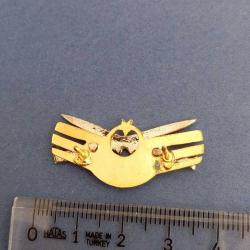 ORJİNAL ESKİ MODEL ASKERİ ÇİFT KILIÇLI KITA HİZMET ROZET