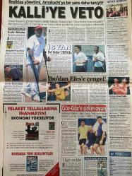 SABAH GAZETESİ DOĞUM GÜNÜ HEDİYESİ - 30 MAYIS  1999 -TAM TAKIM 42 SAYFADIR -Hafız Esat-Mübarek-Rauf Tamer-Seda Kaya Güler-Madeleine Giraud-Can Bartu-Hüsnü Cil-Rıdvan-Yıldırım-Terim-Kadir Akbulut-Schaefer-Van Eck-Del Solar-İbrahim Kutluay-Sean Connery-Catherine Zeta Jones-Nicolas Cage-Albert Einstein  Müthiş sırlar-Apo’yu Şam’dan çıkartan zirve-Bir kadın çığlığı-Mutsuz güzel-Hoşgeldin Fener-Yönetim 17 oyuncuyu satış listesine koydu-Löw bugün kovuluyor-Rıdvan kanunları-İsteyene kapı açık-Kalli’ye veto-İsyan Del Solar UEFA’da-İbo’dan Efes’e çengel-Göz Göz’e çirkin oyun-8MM-Kurda Tuzak-Propaganda  Karikatür-Can Ataklı-Ahmet Vardar-Nizamettin Veziroğlu-Abdullah Turhan  Kadının fendi-Hani ağzımızla kuş tutsak-Pilot kabininin kapısı kapanınca-Acaba 81 kuşağından haberiniz var mıydı?  Burakbey-Abdullah Turhan-Mimi ile Muti-Patrick Mc Donnell-Bizim Aile-Mort Walker-Dick Browne-Marvin-Tom Armstrong