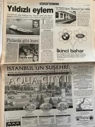 SABAH GAZETESİ DOĞUM GÜNÜ HEDİYESİ - 30 MAYIS  1999 -TAM TAKIM 42 SAYFADIR -Hafız Esat-Mübarek-Rauf Tamer-Seda Kaya Güler-Madeleine Giraud-Can Bartu-Hüsnü Cil-Rıdvan-Yıldırım-Terim-Kadir Akbulut-Schaefer-Van Eck-Del Solar-İbrahim Kutluay-Sean Connery-Catherine Zeta Jones-Nicolas Cage-Albert Einstein  Müthiş sırlar-Apo’yu Şam’dan çıkartan zirve-Bir kadın çığlığı-Mutsuz güzel-Hoşgeldin Fener-Yönetim 17 oyuncuyu satış listesine koydu-Löw bugün kovuluyor-Rıdvan kanunları-İsteyene kapı açık-Kalli’ye veto-İsyan Del Solar UEFA’da-İbo’dan Efes’e çengel-Göz Göz’e çirkin oyun-8MM-Kurda Tuzak-Propaganda  Karikatür-Can Ataklı-Ahmet Vardar-Nizamettin Veziroğlu-Abdullah Turhan  Kadının fendi-Hani ağzımızla kuş tutsak-Pilot kabininin kapısı kapanınca-Acaba 81 kuşağından haberiniz var mıydı?  Burakbey-Abdullah Turhan-Mimi ile Muti-Patrick Mc Donnell-Bizim Aile-Mort Walker-Dick Browne-Marvin-Tom Armstrong
