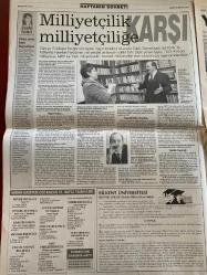 SABAH GAZETESİ DOĞUM GÜNÜ HEDİYESİ - 30 MAYIS  1999 -TAM TAKIM 42 SAYFADIR -Hafız Esat-Mübarek-Rauf Tamer-Seda Kaya Güler-Madeleine Giraud-Can Bartu-Hüsnü Cil-Rıdvan-Yıldırım-Terim-Kadir Akbulut-Schaefer-Van Eck-Del Solar-İbrahim Kutluay-Sean Connery-Catherine Zeta Jones-Nicolas Cage-Albert Einstein  Müthiş sırlar-Apo’yu Şam’dan çıkartan zirve-Bir kadın çığlığı-Mutsuz güzel-Hoşgeldin Fener-Yönetim 17 oyuncuyu satış listesine koydu-Löw bugün kovuluyor-Rıdvan kanunları-İsteyene kapı açık-Kalli’ye veto-İsyan Del Solar UEFA’da-İbo’dan Efes’e çengel-Göz Göz’e çirkin oyun-8MM-Kurda Tuzak-Propaganda  Karikatür-Can Ataklı-Ahmet Vardar-Nizamettin Veziroğlu-Abdullah Turhan  Kadının fendi-Hani ağzımızla kuş tutsak-Pilot kabininin kapısı kapanınca-Acaba 81 kuşağından haberiniz var mıydı?  Burakbey-Abdullah Turhan-Mimi ile Muti-Patrick Mc Donnell-Bizim Aile-Mort Walker-Dick Browne-Marvin-Tom Armstrong