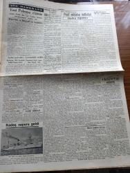 Cumhuriyet Gazetesi - 26 Ağustos 1939 - balkanlılar ciddi karar günlerindedirler Yazan Yunus Nadi Başmakale - Beynelmilel Vaziyetin İnkişafı - İngiltere ile Lehistan arasında Dün karşılıklı yardım Paktı imzalandı - Varşova'da bir rivayet yazan Nadir Nadi - Hitler'in kati kararı - Führer Sefirlere Almanya'nın sabrın tükendiğini söyledi - İngiliz başvekili Çemberlayn Ve İngiltere'nin Berlin elçisi Hendersun fotoğraf - tarihi roman Buhara güneşi yazan Orhan Rahmi - Zafer Bayramı yıldönümü sebebiyle memleketin her yerinde törenler düzenlenecek - bira buhranı devam ediyor - Kadeş vapuru geldi - İş Bankasının 15. Yıldönümü - Kahraman ordumuzun geçit resminden fotoğraflar - Büyük Mareşal Fevzi Çakmak'ın Kahraman orduya selamı fotoğraf - Korgeneral Salih Omurtak geçit resminde fotoğraf - bu akşamki radyo programı - İstanbul karması bugün Beyoğlusporla karşılaşıyor - boks oyuncak olmaktan kurtulmalı - Moskova'daki Alman heyeti şerefine ziyafet - Menşure Tunay Beyaz Parkta - Laksan Revüsü İncide