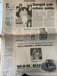 SABAH GAZETESİ DOĞUM GÜNÜ HEDİYESİ - 26 MAYIS 1999 -TAM TAKIM 30 SAYFADIR -Songül-Sibel Can-Selahattin Duman-Rauf Tamer-Şenay Aran-Bozkurt Aran-İrem Aran-Tarkan-Adnan Polat-Fatih Terim-Hakan Şükür-Coşkun Özarı-Mustafa Denizli-Can Bartu-Ali Yıldırım-Löw-Baliç-Şenol Güneş-Milne-Yılmaz-Ali Şen  Liste Cuma’ya tamam-Dev kulak-Songül soldu-Atmacalar efsane oldu-Sibel Can’dan şarkılı cevap-Dışişleri’nde yas-Kararları ben veririm-Yüzde 51 Denizli-Ve Güneş Trabzon’da  Karikatür-Bizimcity-Salih Memecan-Zirinkiler-Salih Memecan-Muid-Amokachi-Sellami-Del Solar-Ohen-Oktay-Hikmet-Güner Ümit-Tayfun Devecioğlu-Zeynep Göğüş-Kenan Doğulu-Hayko-Rober Hatemo-Yıldız Tilbe-Semiha Yankı-Semih Koç-Fatih Ürek-Aydın  Kurtuluş formülü-Amerika çık aradan-Sistem nasıl işliyor?-Avrupa’yı anlamak