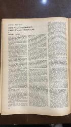 VARLIK SANAT VE FİKİR DERGİSİ - SAYI : 662 - 15 OCAK 1966 -YAŞAR NABİ - ATTİLA İLHAN - BAŞARAN - M. ALAEDDİN ASNA - SAMİ N. ÖZERDİM - CEVDET KUDRET - MESUT TARCAN - M. HADİ İLBAŞ - CEYHUN ATUF KANSU - CEVDET ATMACA - ORHAN HANÇERLİOĞLU - SÜREYYA ERYAŞAR - OKTAY AKBAL - L. SAMİ AKALIN - M. UYGUNER - YEKTA ATAMAN - OSMAN TÜRKAY - KASIM AVCI - ORHAN KEMAL - SABİH ŞENDİL - ŞEVKET YÜCEL - BİLGESU DURU - İBRAHİM ERSARAÇ - YILDIRIM KESKİN - MAHMUT ALPTEKİN - MUSTAFA SARKILAR - ERGUN UĞUR - ILSE AICHINGER - KAMURAN ŞİPAL - GEORGES BERNANOS - GEORGES DUHAMEL - H. DE MONTHERLANT - JEAN GIONO - F. E. SILLANPÄÄ - ROLAND DORGÈLES - HENRI TROYAT - H. W. KATA - FRANÇOIS MAURIAC - PANAIT ISTRATI - CHARLES MORGAN - ANDRÉ MALRAUX - FİKRET ARIT - İLHAN TARUS - ANDRÉ GIDE - NECİP ALSAN - YILDIRIM KESKİN - TAHSİN YÜCEL - CEYHUN ATUF KANSU - STENDHAL - MAHMUT MAKAL - LEV TOLSTOY - BEHÇET NECATİGİL - WILLIAM - ALAIN - MAHMUT MAKAL - MUZAFFER GÖKMAN - A. R. ERGÜVEN - HOMEROS - CENGİZ DAĞCI - LUIG   - 22 SAYFA