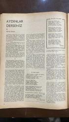 VARLIK SANAT VE FİKİR DERGİSİ - SAYI : 662 - 15 OCAK 1966 -YAŞAR NABİ - ATTİLA İLHAN - BAŞARAN - M. ALAEDDİN ASNA - SAMİ N. ÖZERDİM - CEVDET KUDRET - MESUT TARCAN - M. HADİ İLBAŞ - CEYHUN ATUF KANSU - CEVDET ATMACA - ORHAN HANÇERLİOĞLU - SÜREYYA ERYAŞAR - OKTAY AKBAL - L. SAMİ AKALIN - M. UYGUNER - YEKTA ATAMAN - OSMAN TÜRKAY - KASIM AVCI - ORHAN KEMAL - SABİH ŞENDİL - ŞEVKET YÜCEL - BİLGESU DURU - İBRAHİM ERSARAÇ - YILDIRIM KESKİN - MAHMUT ALPTEKİN - MUSTAFA SARKILAR - ERGUN UĞUR - ILSE AICHINGER - KAMURAN ŞİPAL - GEORGES BERNANOS - GEORGES DUHAMEL - H. DE MONTHERLANT - JEAN GIONO - F. E. SILLANPÄÄ - ROLAND DORGÈLES - HENRI TROYAT - H. W. KATA - FRANÇOIS MAURIAC - PANAIT ISTRATI - CHARLES MORGAN - ANDRÉ MALRAUX - FİKRET ARIT - İLHAN TARUS - ANDRÉ GIDE - NECİP ALSAN - YILDIRIM KESKİN - TAHSİN YÜCEL - CEYHUN ATUF KANSU - STENDHAL - MAHMUT MAKAL - LEV TOLSTOY - BEHÇET NECATİGİL - WILLIAM - ALAIN - MAHMUT MAKAL - MUZAFFER GÖKMAN - A. R. ERGÜVEN - HOMEROS - CENGİZ DAĞCI - LUIG   - 22 SAYFA