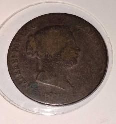 1857 İSPANYA 25 CENT