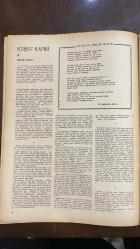 VARLIK SANAT VE FİKİR DERGİSİ - SAYI : 660 - 15 ARALIK 1965 - YAŞAR NABİ - İHSAN AKAY - M. ALAEDDIN ASNA - OKTAY AKBAL - BEDRETTİN ÇÖMERT - ORHAN HANÇERLİOĞLU - NURTEN ÇELEBİOĞLU - ERHAN BENER - CAHİT TANYOL - ADNAN BİNYAZAR - ETEM ÜTÜK - MARTIN ESSLIN - SENNUR SEZER - MESUT TARCAN - HİKMET DIZDAROĞLU - CEMAL NALÇACI - OSMAN TÜRKAY - BEHZAT AY - İBRAHİM ERSARAÇ - JOSEF MÜHLBERGER - MUHTAR KÖRÜKÇÜ - RÜSTEM BİLEN - ERTUĞRUL KARAKOÇ - CEYHUN ATUF KANSU - YILDIRIM KESKİN - MEHMET SEYDA - BİLGESU DURU - MUSTAFA SARKILAR - SEAD FETAHAGIĆ - SÜLEYMAN VELİOĞLU - CEYHUN ATUF KANSU - PUŞKİN - STENDHAL - MAHMUT MAKAL - LEV TOLSTOY - BEHÇET NECATİGİL - WILLIAM SAROYAN - ALAIN - GEORGES BERNANOS - GEORGES DUHAMEL - H. DE MONTHERLANT - JEAN GIONO - F. E. SILLANPÄÄ - ROLAND DORGÈLES - HENRI TROYAT - H. W. KATZ - CHARLES MORGAN - ANDRÉ MALRAUX - FRANÇOIS MAURIAC - PANAIT ISTRATI - FİKRET ARIT - YILDIRIM KESKİN - İLHAN TARUS - ANDRÉ GIDE - NECİP ALSAN - ŞAHAP SITKI - ERSKINE CALDWELL - JOHN S - 22 SAYFA