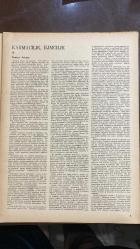 VARLIK SANAT VE FİKİR DERGİSİ - SAYI : 660 - 15 ARALIK 1965 - YAŞAR NABİ - İHSAN AKAY - M. ALAEDDIN ASNA - OKTAY AKBAL - BEDRETTİN ÇÖMERT - ORHAN HANÇERLİOĞLU - NURTEN ÇELEBİOĞLU - ERHAN BENER - CAHİT TANYOL - ADNAN BİNYAZAR - ETEM ÜTÜK - MARTIN ESSLIN - SENNUR SEZER - MESUT TARCAN - HİKMET DIZDAROĞLU - CEMAL NALÇACI - OSMAN TÜRKAY - BEHZAT AY - İBRAHİM ERSARAÇ - JOSEF MÜHLBERGER - MUHTAR KÖRÜKÇÜ - RÜSTEM BİLEN - ERTUĞRUL KARAKOÇ - CEYHUN ATUF KANSU - YILDIRIM KESKİN - MEHMET SEYDA - BİLGESU DURU - MUSTAFA SARKILAR - SEAD FETAHAGIĆ - SÜLEYMAN VELİOĞLU - CEYHUN ATUF KANSU - PUŞKİN - STENDHAL - MAHMUT MAKAL - LEV TOLSTOY - BEHÇET NECATİGİL - WILLIAM SAROYAN - ALAIN - GEORGES BERNANOS - GEORGES DUHAMEL - H. DE MONTHERLANT - JEAN GIONO - F. E. SILLANPÄÄ - ROLAND DORGÈLES - HENRI TROYAT - H. W. KATZ - CHARLES MORGAN - ANDRÉ MALRAUX - FRANÇOIS MAURIAC - PANAIT ISTRATI - FİKRET ARIT - YILDIRIM KESKİN - İLHAN TARUS - ANDRÉ GIDE - NECİP ALSAN - ŞAHAP SITKI - ERSKINE CALDWELL - JOHN S - 22 SAYFA