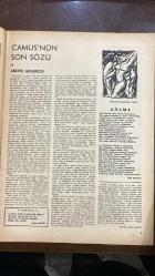 VARLIK SANAT VE FİKİR DERGİSİ - SAYI : 594 - 15 MART 1963 - YAŞAR NABİ - TALİP APAYDIN - HASAN ŞİMŞEK - HAYRETTİN UYSAL - CEVDET ATMACA - ATTİLA İLHAN - ANDRÉ MAUROIS - FAIK BAYSAL - RÜŞEN HAKKI - CEYHUN ATUF KANSU - TÜLAY ORTAÇ - JEAN MISTLER - ŞAHİNKAYA DİL - HALDUN TANER - M. MENEMENCİOĞLU - MESUT TARCAN - YAHYA BENEKAY - CAVİDAN TÜMERKAN - ERSAN SÖZER - YILMAZ AYBAR - ALİ DÜNDAR - AM BONDAR - OSMAN BOLULU - MUZAFFER UYGUNER - GAETAN PICON - OSMAN TÜRKAY - TARIK DURSUN K. - YETKİN ARÖZ - FARUK YENER - H. ZEKAI YIĞITLER - HÜSEYİN KARAKAN - ATTİLA BÜYÜKTUNÇAY - ADNAN ARDAĞI - M. CELAL ERTUĞAY - S. GÜNAY AKARSU - M. ALPTEKİN - GÜNAY DEMİRAY - EDİZ İLHAN - MUSTAFA CEVEN - BAHATTİN YALÇIN - HEINRICH BÖLL - ÇETİN A. ÖZKIRIM - BAHATTİN AKAY - ERSKINE CALDWELL - ORHAN HANÇERLİOĞLU - MIGUEL DE UNAMUNO - TRUMAN CAPOTE - JAMES T. FARRELL - ALBRECHT GOES - SIGRID UNDSET - JULIEN GREEN - FRANCIS CARCO - RING LARDNER - JOSEPH KESSEL - JULES ROMAINS - HERMAN MELVILLE - A. ŞİNASİ HİSAR   - 22 SAYFA