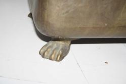 SÜPER EL YAPIMI PRİNÇ-SARI  ULTRA BÜYÜK BOY SAKSI  YENİ ÜRÜN DEĞİL ESKİ DÖNEM ANTİKA (KİTAP RAF