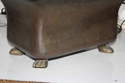 SÜPER EL YAPIMI PRİNÇ-SARI  ULTRA BÜYÜK BOY SAKSI  YENİ ÜRÜN DEĞİL ESKİ DÖNEM ANTİKA (KİTAP RAF