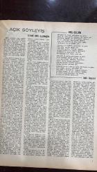 VARLIK SANAT VE FİKİR DERGİSİ -EKİM 1973 – SAYI 793 - DENİZ SÜMER - CEYHUN ATUF KANSU - NURULLAH BERK - ADNAN BİNYAZAR - FAZIL HÜSNÜ DAĞLARCA - SABAHATTİN KUDRET AKSAL - NAHİT ULVİ AKGÜN - BEHÇET NECATİGİL - SABAHATTİN ZİYA ÖYÜBOĞLU - FAİK BAYSAL - CENGİZ DAĞCI - ALAEDDİN ASNA - NACİ GİRGİNSOY - HASAN ŞİMŞEK - NECATİ TOSUN - KAYA ÖZSEZEN - ZEKİ ÖMER DEFNE - TALİP APAYDIN - A. VENTURA - ZEYYAT SELİMOĞLU - FERİHA AKTAN - YILDIZ İNCE - MESUT TARCAN - EMİN ÖZDEMİR - RADOVAN PAVLOVSKİ - D. V. SEGREJ - H. ADLER - R. L. VERGAS - CONRAD AIKEN - HAİM NAHMAN BİALİK - DYAGATA - ANTON ÇEHOV - KATHERINE MANSFIELD - NURİ BİLGİNER - 26 SAYFA