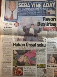 SABAH GAZETESİ DOĞUM GÜNÜ HEDİYESİ - 1 ARALIK 1999 - TAM TAKIM 38 SAYFADIR -Abdullah Öcalan-Çevik Bir-Doğan Güreş-Atina Şahini Kırca-Dimitri Papa-Doğanyurt Asena-Evren-Merrill Lynch-Yavuz Donat-Adnan Oktar-Mustafa Kemal Atatürk-Boliç-Zeman-Sergen Yalçın-Moldovan-Mustafa Kemalettin-Süleyman Seba-Hakan Ünsal-Hagi-Arif-Emrah-Fatih Terim-Şifo Mehmet-İskender Günen-Saviçeviç-Ömer Arız-Mirsad Türkcan-Ömer-Kerem-Arda-Mustafa Varank-Mustafa Yalçın-Rauf Tamer-Salih Memecan-18 ay asamazsınız-Paşalar’ın gözü Köşk’te-Yılanın kızları-Vergide artçı şok-Kavgalı ihale-Türk futbolcusu paraya doymuş-Sergen sisteme uyacak-Boliç hayata döndüm-Preko nefes aldı-Seba yine aday-Favori Beşiktaş-Hakan Ünsal şoku-Trabzon nereye-Gençler sınıfı geçti-Devlerin çöküşü-Kupakolik Man United-Bizimcity-Şans işte