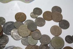 130   ADET YABANCI VE TÜRK  MADENİ PARA LOTU    (ANTİK KOLİ 22