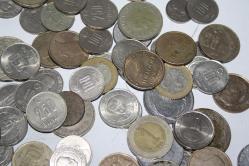 130   ADET YABANCI VE TÜRK  MADENİ PARA LOTU    (ANTİK KOLİ 22
