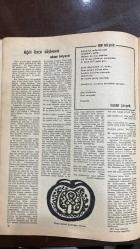 VARLIK SANAT VE FİKİR DERGİSİ - SAYI: 818 Kasım 1975 - BEDRİ RAHMİ EYÜBOĞLU – YAŞAR NABİ – FAZIL HÜSNÜ DAĞLARCA – ADNAN BİNYAZAR – CEYHUN ATUF KANSU – SAMİM KOCAGÖZ – NACI GİRGİNSOY – A. RIZA ERGÜVEN – EMİN ÖZDEMİR – SAMİ N. ÖZERDİM – MELİH CEVDET ANDAY – NAHİT ULVİ AKGÜN – NURULLAH BERK – AHMET KÖKLÜGİLLER – TALİP APAYDIN – MUZAFFER HACIHASANOĞLU – ABDÜLKADİR BULUT – ŞİNASİ ÖZDENOĞLU – CENGİZ DAĞCI – TALÂT SAİT HALMAN – LAJOS GALAMBOZ – ŞARAN – ESKİN – JEAN CATHALA – MEHMET SALİHOĞLU – HASAN ŞİMŞEK – JEAN MAYER – NUSRET ERDAN – NESİM – SERMET SAMİ UYSAL – ANGELA MEDICI – MUZAFFER REŞİT – MEHMET GÖKALP – PIERRE DUONÉ – FRIEDRICH W. NIETZSCHE – ZAHİR GÜVEMLİ – MAURICE MEGRET – SIGMUND FREUD – KLEBER HAEDENS – JOHN STEINBECK – SABAHATTİN KUDRET AKSAL – CAHİT SITKI TARANCI – ORHAN VELİ – NURULLAH ÖZERDİM – HENRY JAMES – R. L. STEVENSON – CAVİT ORHAN TÜTENGİL – BERTRAND RUSSELL – SADI BORAK – MUSTAFA KEMAL ATATÜRK – CLAUDE DELMAS – IVO ANDRIĆ – GUSTAVE FLAUBERT – MARCEL PRÉLOT   - 28 SAYFA