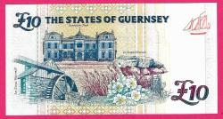 Guernsey 10 Pound ND 2015 P 57 d UNC (TK 18 586) ÇİL