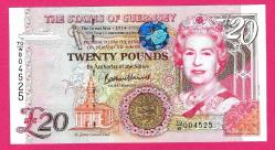 Guernsey 20 Pounds ND 2018 P 63 Commemorative UNC (TK 18 589) ÇİL