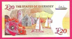 Guernsey 20 Pounds ND 2018 P 63 Commemorative UNC (TK 18 589) ÇİL