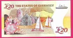 Guernsey 20 Pounds ND 2023 NEW P 58A UNC (TK 18 582) ÇİL