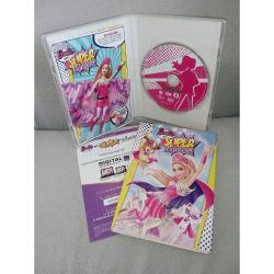 Dvd Barbie en Super Princesse (prensesin süper gücü) Orijinal Universal. Karton ceketli. Türkçe desteği yok. Disk 10 üzerinden 9.5 Sorunsuz çalışıyor. koleksiyonluk