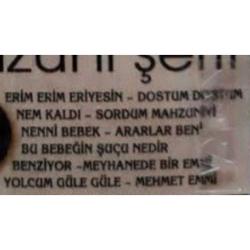 Kaset Aşık Mahzuni Şerif seçmeler. Orijinal Şah plak. Kartoneti yok. Sorunsuz çalışıyor. Son fotoğraf şarkı listesine aittir.