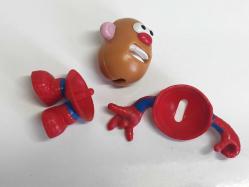 Marvel Bay Patates Kafa Spider Man Örümcek Adam Kostümlü Mr Potato Head Aksiyon Figür - Haliyle