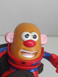 Marvel Bay Patates Kafa Spider Man Örümcek Adam Kostümlü Mr Potato Head Aksiyon Figür - Haliyle