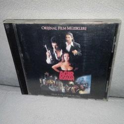 Cd Ağır Roman orijinal film müzikleri soundtrack albüm. Orijinal. Sarı bandrollü dönem baskı.