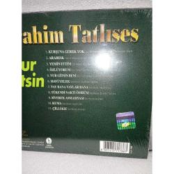 Cd İbrahim Tatlıses Vur Gitsin özel koleksiyon. Orijinal. Ambalajında sıfır koleksiyonluk
