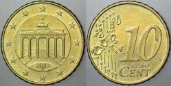ALMANYA 10 EURO CENT 2002 D ESKİ TARİHLİ. ÇİLALTI