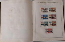 RUSYA 1962 DEN 1965 TARİHİNE KADAR ORİJİNAL ALBÜMÜNDE ŞARNİYERLİ-DAMGALI 602 ADET ÇOK NADİR PULLAR RRR1UU1