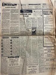 TERCÜMAN GAZETESİ - 9 MAYIS 1972 - SADECE 8 SAYFADIR -İnönü-Ecevit-Kemal Satır-Kemal Ilıcak-Ahmet Kabaklı-Rauf Tamer-Cemal User-Sadettin Mirza-Balcıoğlu-İsmet Paşa-Ürgüplü-Demirel-Züleyha Münir-Kara Ahmet-Mürşit Sıradağ-Sabah Ayhan-Murat Sertoğlu-Halil Kıvanç-Beckenbauer-Bobby Moore-Berger-Doğan Pursun-Güven Taner-Orhan Ayhan-Yusuf Mergen-İnönü istifasını geri almıyor-Balcıoğlu’nun fırçasından kurultayın son günü-Yeni hükümet için partiler Ürgüplü’ye evet diyecekler-Tercüman tam hayat kampanyasına katıldıktan 14 gün sonra öldü-Sadettin Mirza’nın geride bıraktığı eşi ve 3 çocuğuna 46065 lira ödendi-Demirel Karan millet vermeli-Gün ışığında Allah’ın söylettiği-Giyinmenin sıhhi esasları-Brakınız ünsüzü-İsrail elçisinin Amerikalı Musevilere bir tavsiyesi-2 kardeş annelerini öldürdü-Akhisar’da trafik kazası sonucu dört kişi öldü-Apollo 16’nın yakıt boşaltılırken patlama oldu 46 kişi yaralandı-Kara Ejder-Volga Volga-Krallar arasında Almanya Wembley’de mucize yarattılar-Ender’i bir Türk kulüb