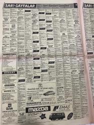 SABAH İSTANBUL ÖZEL SERİ SARI SAYFALAR DOĞUM GÜNÜ GAZETESİ - 5 TEMMUZ 1992 -emlak bankası-medi group-artı bilgisayar-Altex-Karamürsel-Emms otomotiv-Koç Holding-askom-sigorta-garson-mobilya-kuaför-Çocuk bakım-emlakçı-sağlık-tahsilatçı-şoför-temizlik elemanı-tezgahtar-tornacı-kasap-pastane-muhasebe-Beşiktaş-Beykoz-Alibeyköy-Bağcılar-Bakırköy-Gayrettepe-laleli-Levent-Gaziosmanpaşa-Fatih-Beşiktaş-Fındıkzade-Küçükçekmece-Ortaköy-Florya-Fulya- Üsküdar-Göztepe-Bağlarbaşı-Ataşehir-Yalova-Tuzla-Avcılar-Ulus-Merter-Anadoluhisarı-Tarabya-Sefaköy-yakacık-Suadiye-moda-kazasker-Maltepe-Kartal-Kalamış-Kadıköy-bostancı-akatlar Mecidiyeköy-Kocamustafapaşa-Çamlıca-Koşuyolu-Pendik-Kozyatağı-Ford-Mercedes-Citroen-BMW-Mazda-Kartal